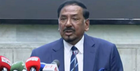 ভারপ্রাপ্ত রাষ্ট্রপতি হলেন স্পিকার হাফিজ উদ্দিন আহমদ