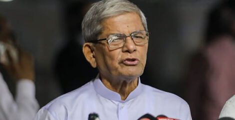 নতুন রাষ্ট্রপতি আগস্টেই, আলোচনায় মির্জা ফখরুল