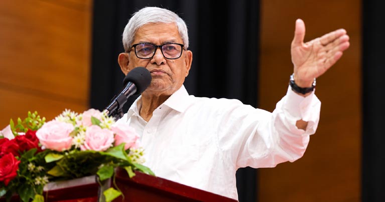 সত্যিকারার্থে গণতন্ত্রের ভিত্তি অবাধ, সুষ্ঠু নির্বাচন : মির্জা ফখরুল