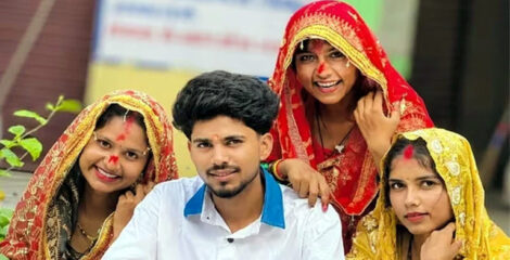 সোশ্যাল মিডিয়ায় তোলপাড়, একইসঙ্গে এক যুবককে বিয়ে করলেন ৩ বোন