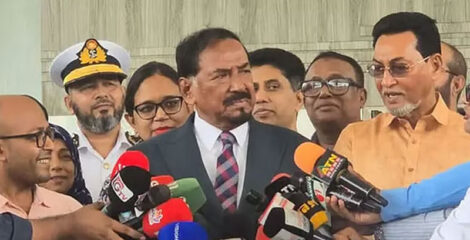 দেশে ফিরে স্পিকার বললেন, “রাষ্ট্রপতির ব্যাপারে সুনির্দিষ্ট কোনো তথ্য নেই”
