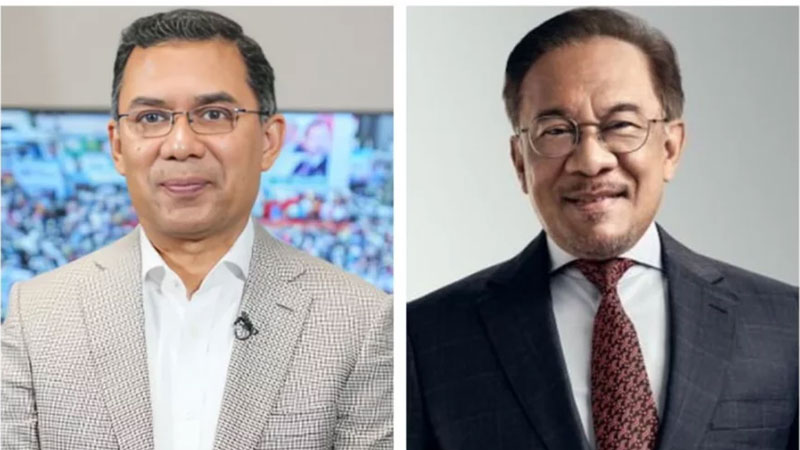 তারেক রহমানের পাশে থাকার আশ্বাস আনোয়ার ইব্রাহিমের