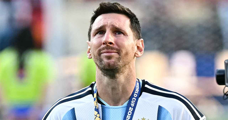 বিশ্বকাপ ফাইনালে হারের পর যা বললেন লিওনেল মেসি