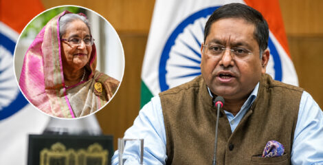হাসিনাকে ফেরানোর অনুরোধ পরীক্ষা করছে ভারত : জয়সওয়াল