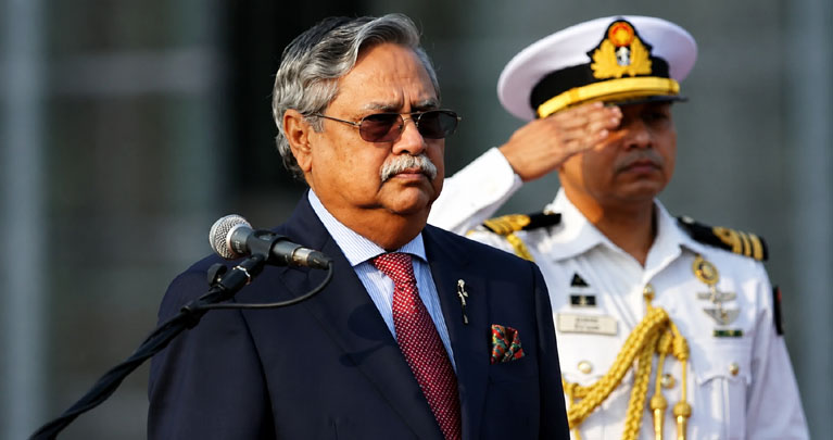 পদত্যাগ করেছেন রাষ্ট্রপতি মো. সাহাবুদ্দিন
