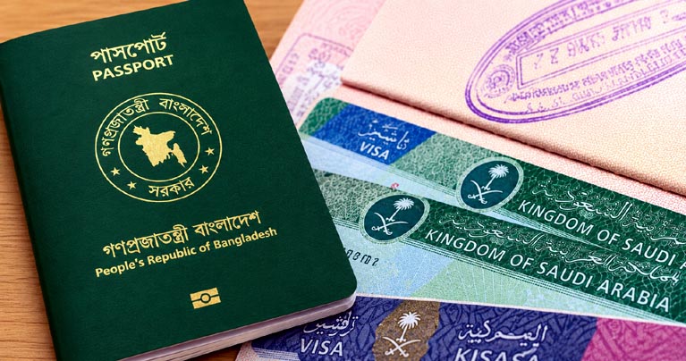 বাংলাদেশসহ ৭ দেশকে ভিসা নিয়ে সুখবর দিল সৌদি আরব