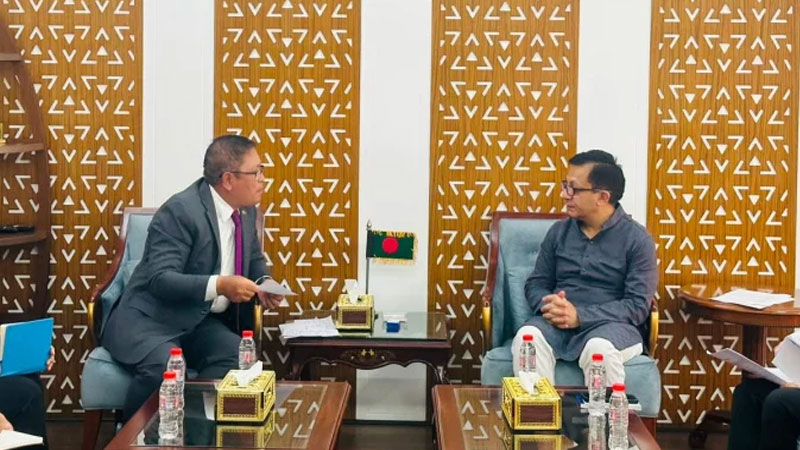 বাংলাদেশ-মিয়ানমার দ্বিপাক্ষিক বাণিজ্য বৃদ্ধি ও রোহিঙ্গা প্রত্যাবাসন নিয়ে বৈঠক