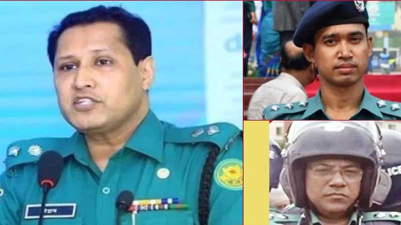 বিপ্লব কুমার সরকারসহ ৬ পুলিশ কর্মকর্তাকে বরখাস্ত