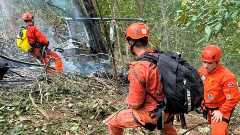 ব্রাজিলে হেলিকপ্টার বিধ্বস্তে নিহত ৪