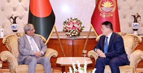 বঙ্গভবনে রাষ্ট্রপতির সঙ্গে চীনা রাষ্ট্রদূতের বৈঠক