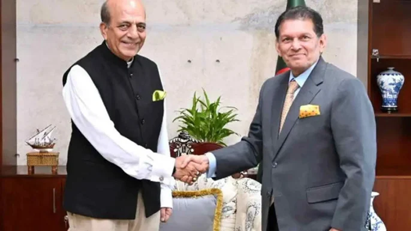 পররাষ্ট্রমন্ত্রীর সঙ্গে ভারতীয় হাইকমিশনারের রুদ্ধদ্বার বৈঠক
