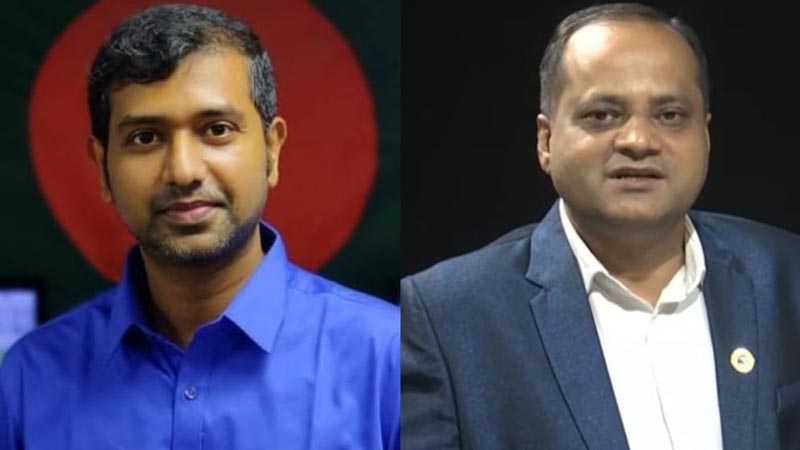 পটুয়াখালী জার্নালিস্টস ফোরামের সভাপতি নাবিল সাধারণ সম্পাদক আমিনুল