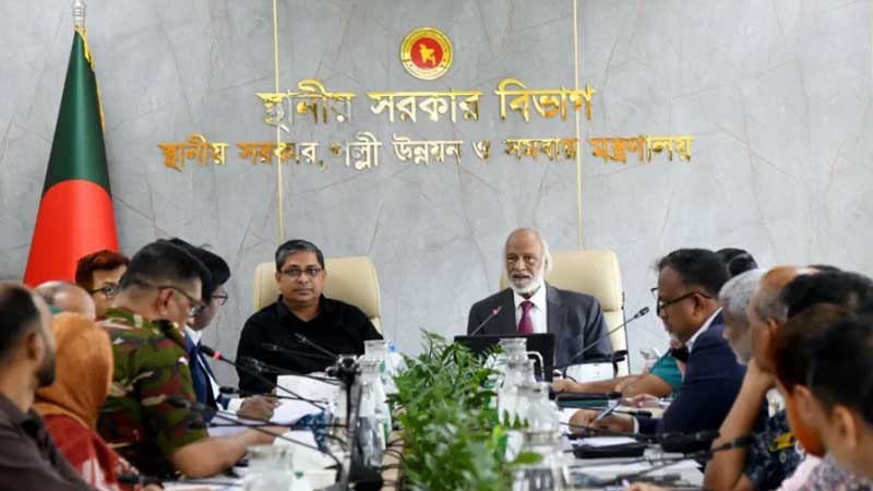 ডেঙ্গু প্রতিরোধ ও লার্ভা ধ্বংসে সর্বোচ্চ গুরুত্ব দিচ্ছে সরকার: এলজিআরডি মন্ত্রী