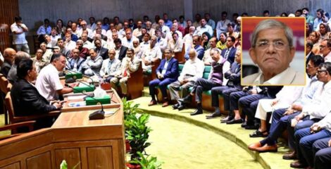 ‘জীবনের বিনিময়ে হলেও দলের মর্যাদা রক্ষা করব’: আবেগঘন বিদায়ে মির্জা ফখরুল