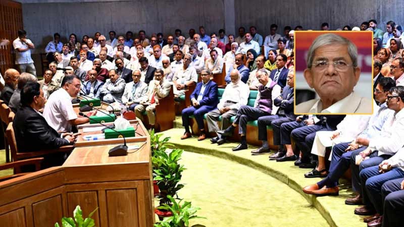 ‘জীবনের বিনিময়ে হলেও দলের মর্যাদা রক্ষা করব’: আবেগঘন বিদায়ে মির্জা ফখরুল