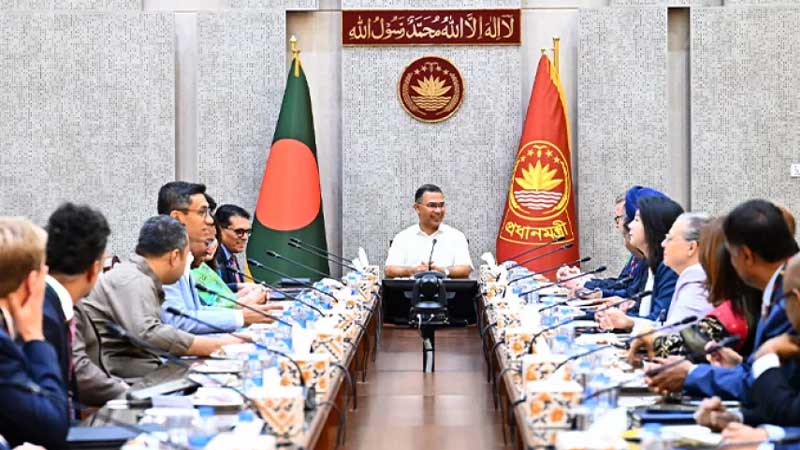 প্রধানমন্ত্রীর সঙ্গে ইউএস-বাংলাদেশ বিজনেস কাউন্সিলের বৈঠক