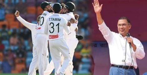 অস্ট্রেলিয়ার মাটিতে ঐতিহাসিক টেস্ট জয়ে টাইগারদের প্রধানমন্ত্রীর অভিনন্দন