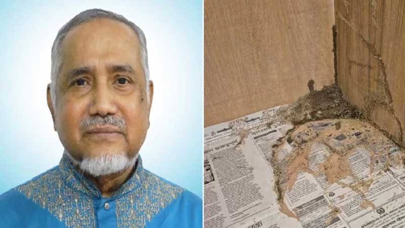 কক্ষে উইপোকা, ক্ষোভে সার্কিট হাউস ছাড়লেন বিরোধীদলীয় উপনেতা