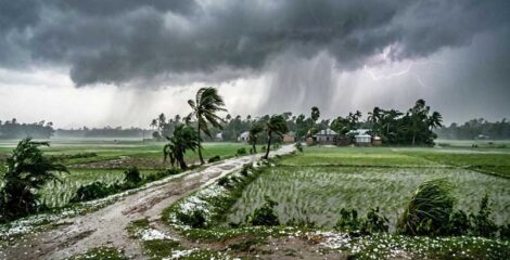 ঝড় ও বজ্রবৃষ্টির আভাস ৬ অঞ্চলে, নদীবন্দরে ১ নম্বর সতর্কসংকেত