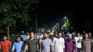 নিয়োগ পরীক্ষায় মৌখিক নম্বর বৃদ্ধির প্রতিবাদে নোবিপ্রবিতে উত্তাল বিক্ষোভ