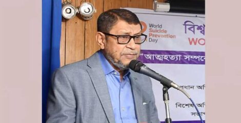 আত্মহত্যা শূন্যে নামানোর প্রতিশ্রুতি স্বাস্থ্যমন্ত্রীর