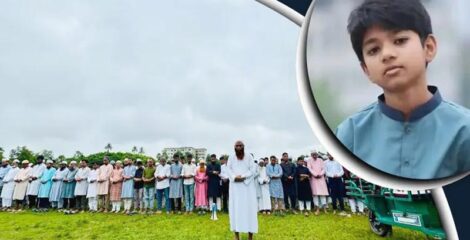 সর্বস্তরের মানুষের অশ্রুসিক্ত ভালোবাসায় সম্পন্ন হলো অপ্রতিমের প্রথম জানাজা