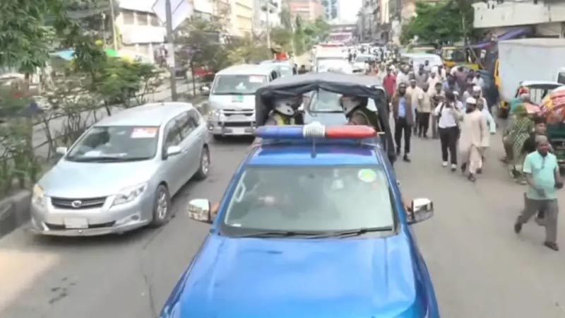 ১১ দলীয় ঐক্যের ঢাকা-চট্টগ্রাম লং মার্চ শুরু