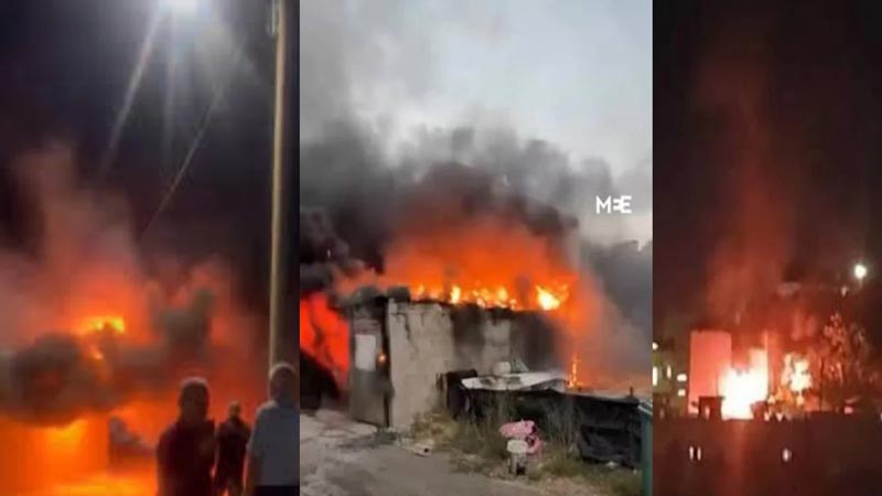ঘুমন্ত ফিলিস্তিনিদের ঘরবাড়িতে আগুন দিল ইসরায়েলি সেটেলাররা: চরম উত্তেজনায় পশ্চিম তীর