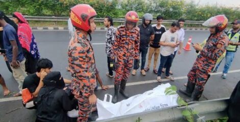 একই স্থানে পরপর দুই  দুর্ঘটনা: ঢাকা-মাওয়া এক্সপ্রেসওয়েতে প্রাণ গেল একজনের