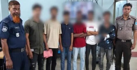কিশোর গ্যাং ও ছিনতাইকারীসহ ২৪ ঘণ্টায় গ্রেপ্তার ৮৫৭