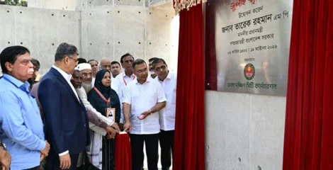 জুলাই স্মৃতিস্তম্ভ ও আধুনিকায়িত ওসমানী উদ্যান উদ্বোধন প্রধানমন্ত্রীর
